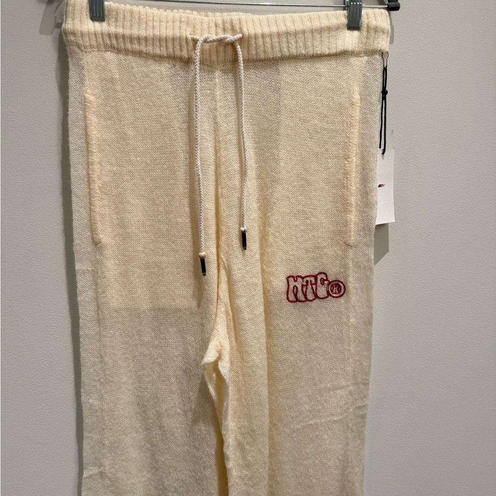 NWT- Honor The Gift “He Has Given You” Mohair Pants Color Bone Size M